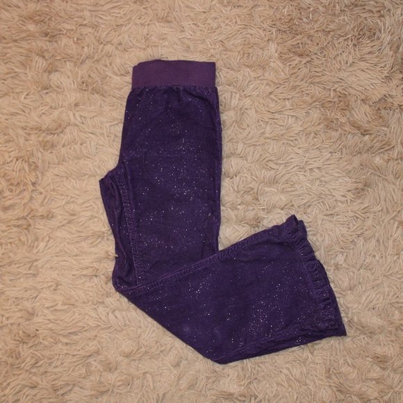 Cherokee Purple Sparkle Girls Pants - Picture 1 of 3